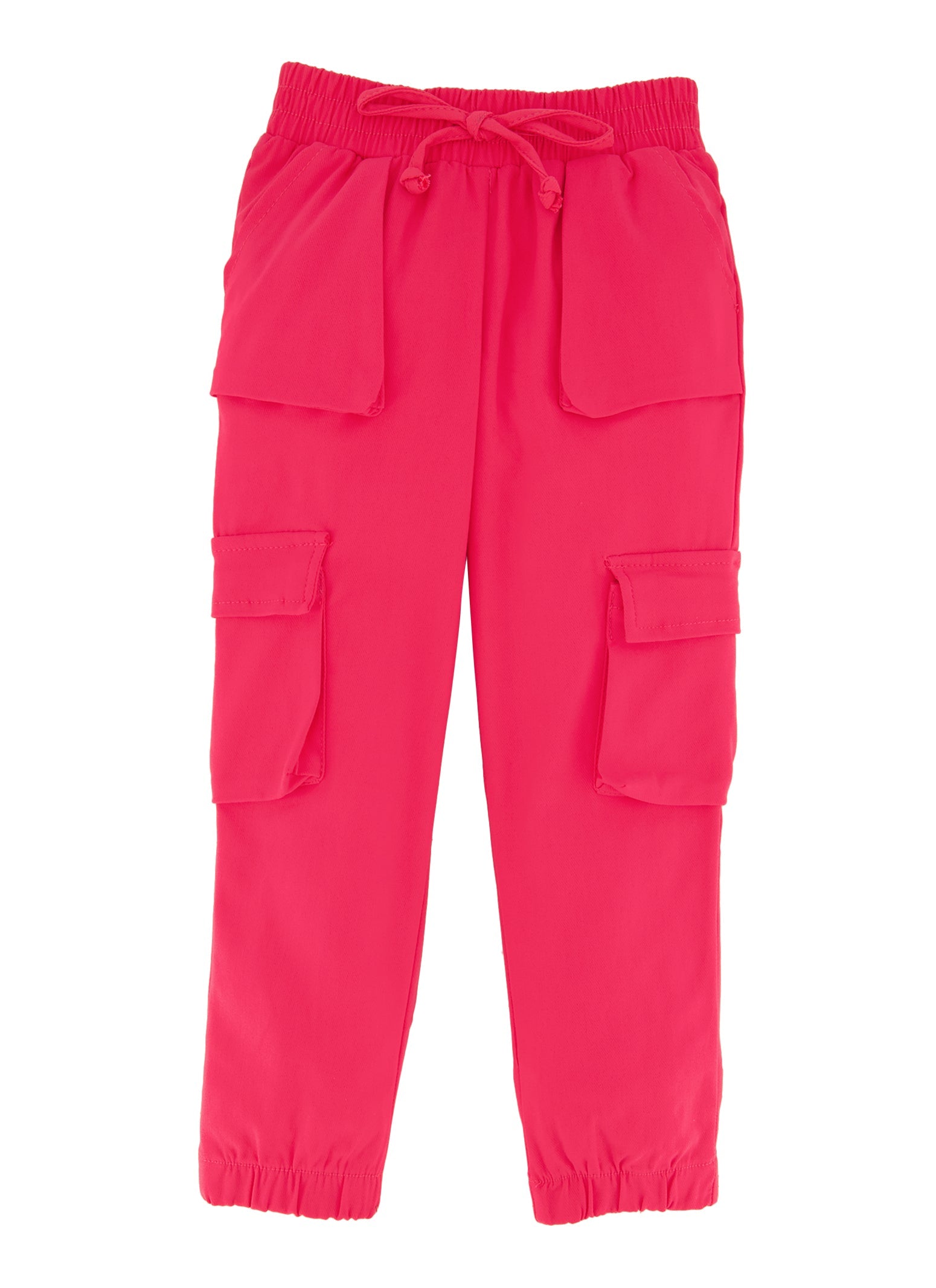 Little Girls Hyperstretch Cargo Joggers