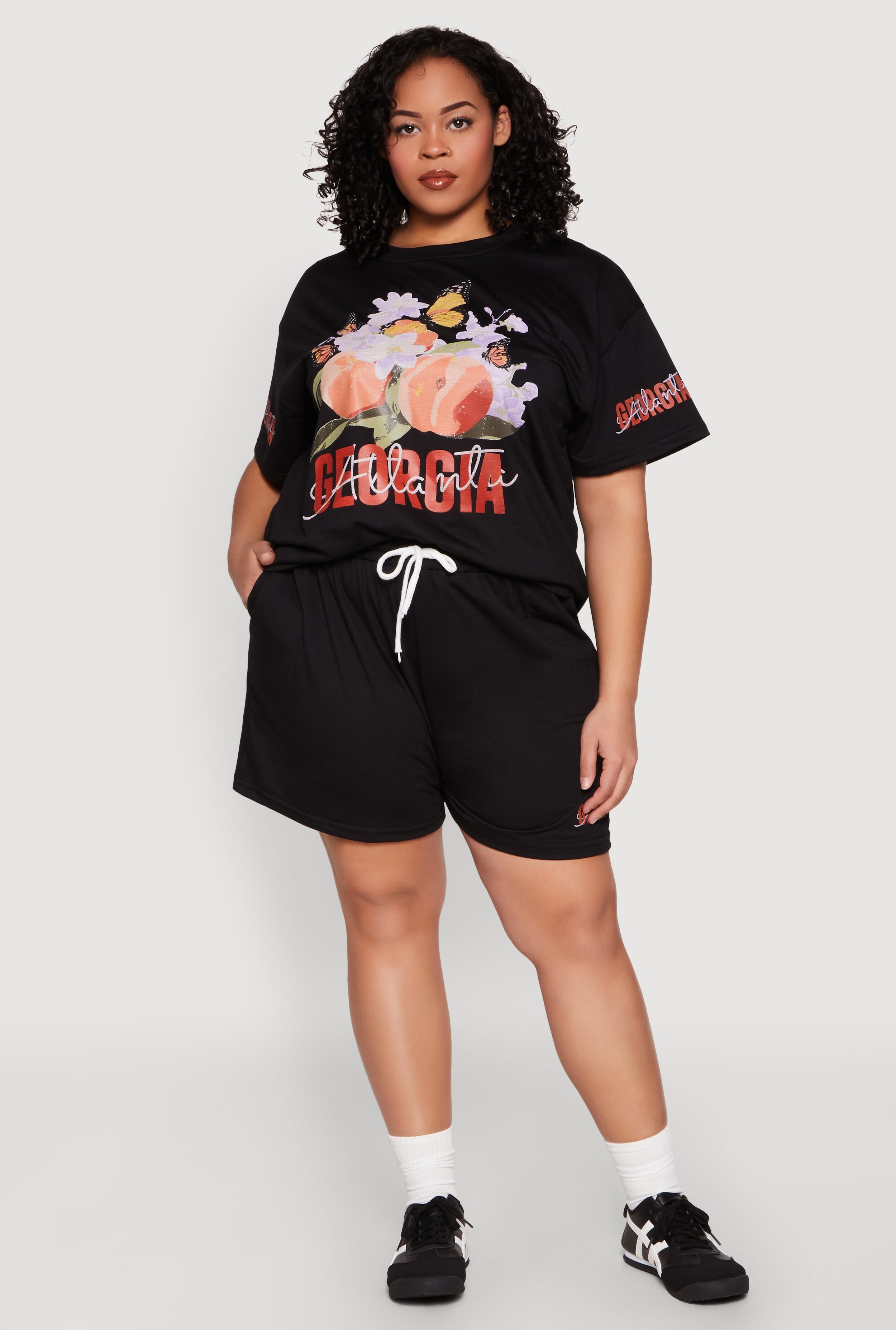 Plus Size Atlanta Georgia Sweatshorts