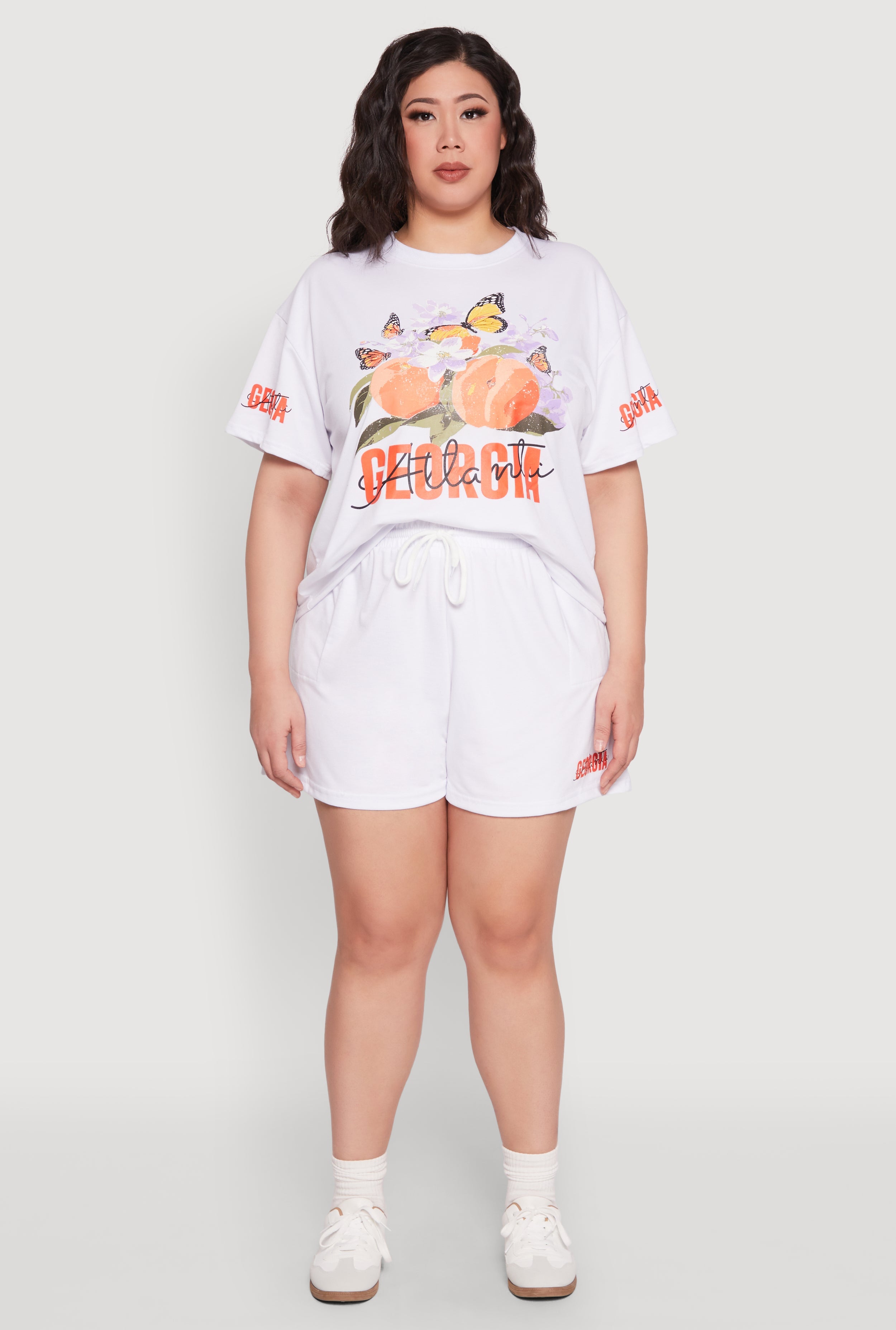 Plus Size Atlanta Georgia Sweatshorts