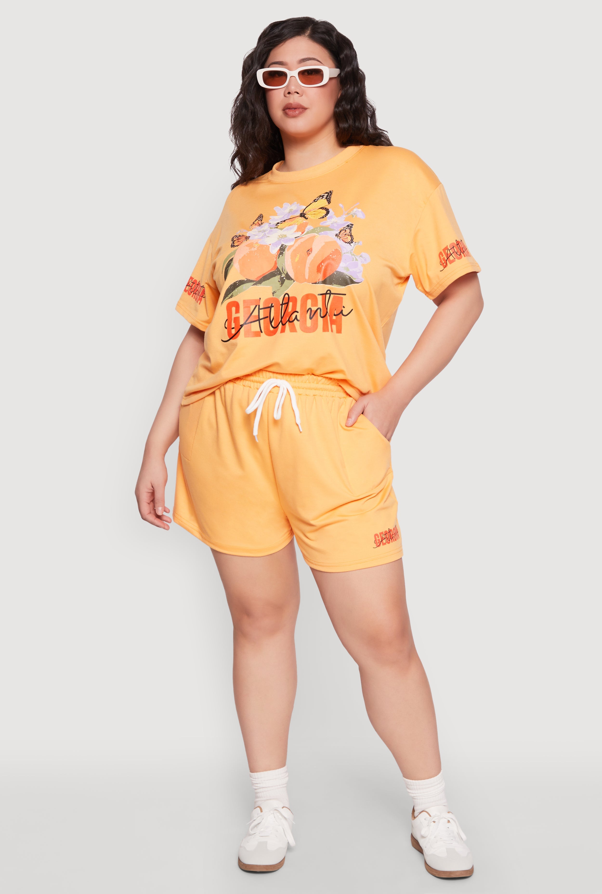 Plus Size Atlanta Georgia Sweatshorts